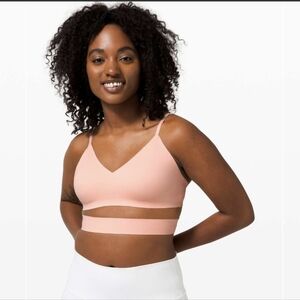 Lululemon Happy Warrior Bra *A/B Cup Ballet Slipper